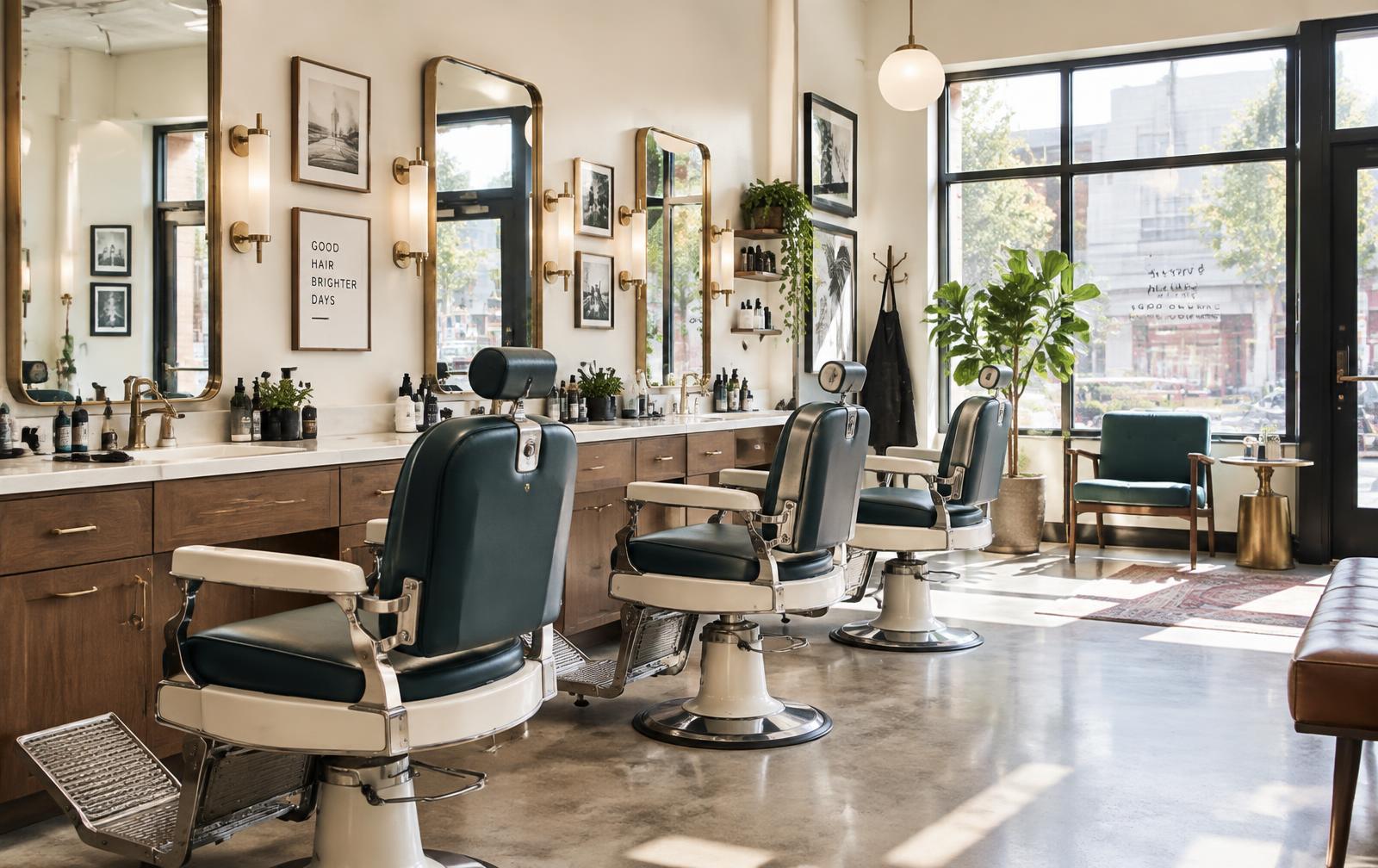 Inside Smith Street Barber Shop